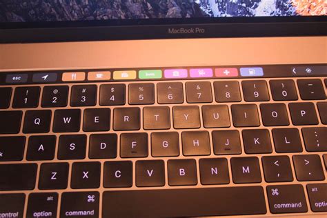 Macbook Pro With Touch Bar Review Keyboard Chameleon Six Colors