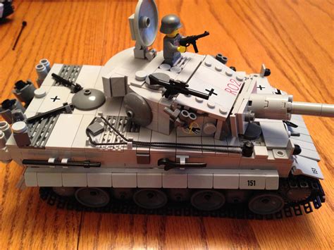 Lego Moc Custom Ww2 German Tiger Tank Pzkpfw Vi Ausf E By Custombricks