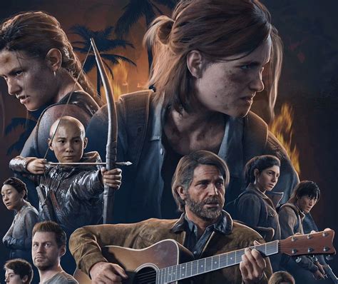 The Last Of Us Part Ii Fan Made Poster Highlights The Games Incredible Characters