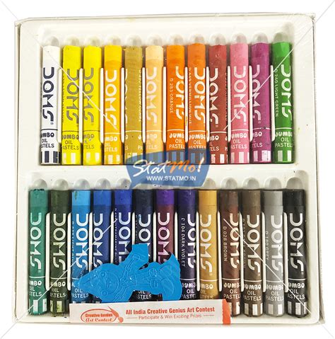 Doms Jumbo Oil Pastel 25 Shades The Largest Online