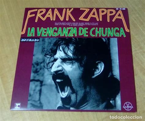 Frank Zappa La Venganza De Chunga Lp Reedici Vendido En Subasta 156306078