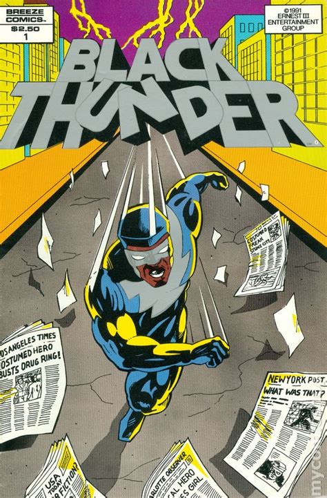 Black Thunder 1991 Breeze Comics Comic Books