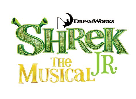 Shrek the musical donkey princess fiona musical theatre, shrek logo png. Shrek the Musical, Jr.