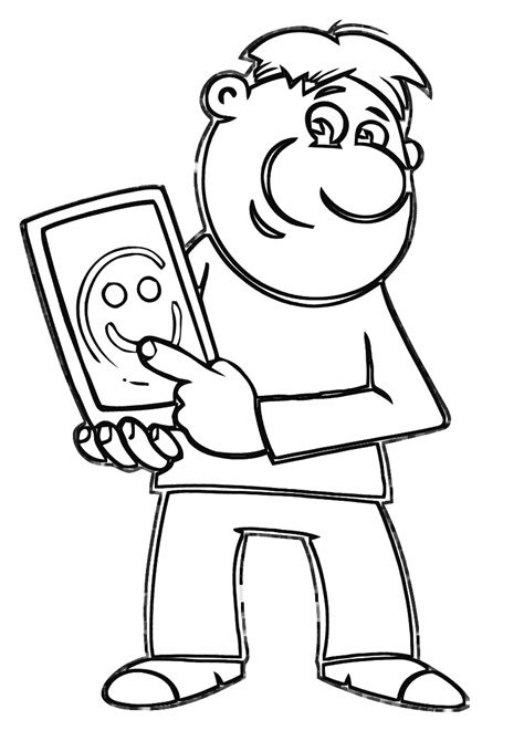 Online coloring pages for kids and parents. Tablet coloring pages | Coloring pages to download and print