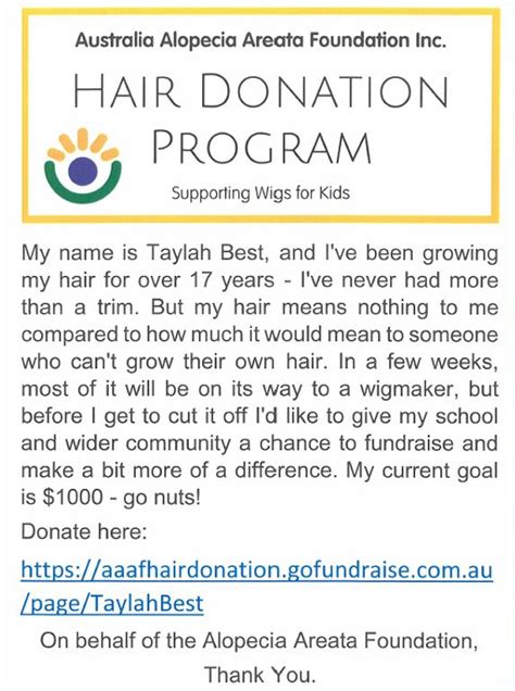 Hair Donation Program