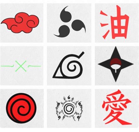 Naruto Symbols Anime Tattoos Naruto Tattoo Naruto Birthday
