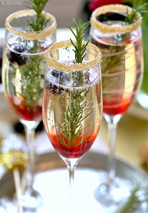 blackberry ombre sparkler the cookie rookie christmas drinks wedding signature drinks