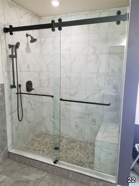 The most effective way to maintain and clean a glass shower. Custom Sliding Shower Doors Options
