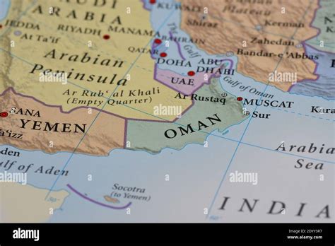 Yemen Map High Resolution Stock Photography And Images Alamy