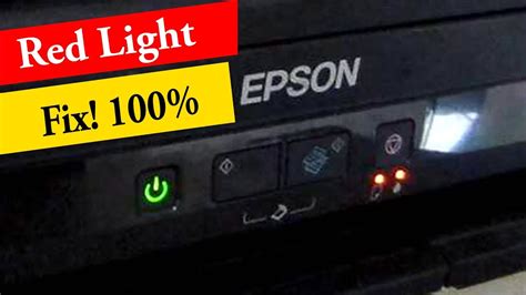 Epson L220 Printer Ink And Paper Red Light Blinking Drivers Guide