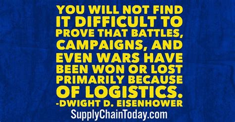 Maybe you would like to learn more about one of these? Logistics Quotes - Supply Chain Today - Supply Chain Today