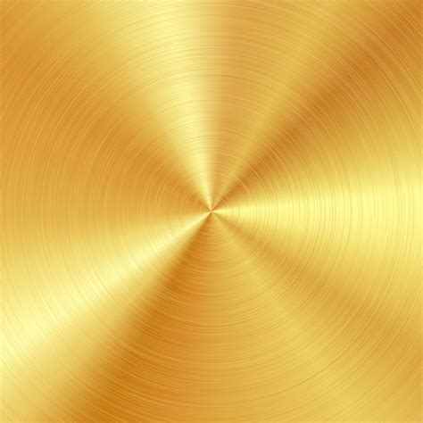 Premium Vector Background With Polished Brushed Gold Surface