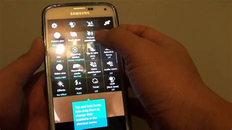 Samsung Galaxy S5 How To Turn On Off Camera Picture Stabilization