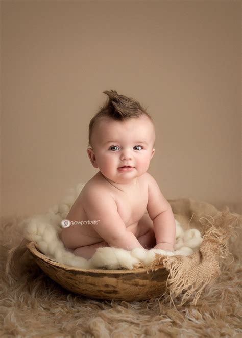 Top 30 Baby Photoshoot Ideas At Home 6 Month Baby Picture Ideas Boy