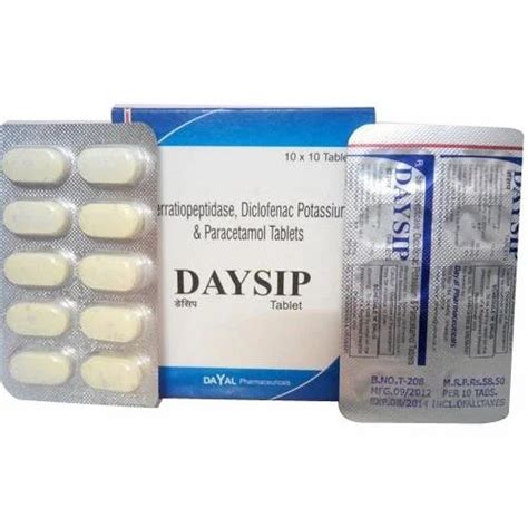 Swelling And Pain Killer Daysip Tablet At Best Price In New Delhi
