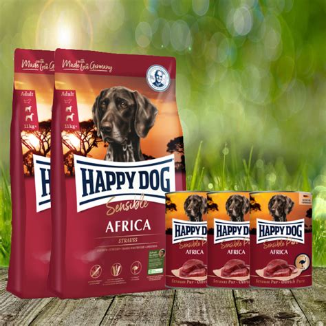 Happy Dog Supreme Sensible Africa 2 X 125 Kg Happy Dog Sensible Pure