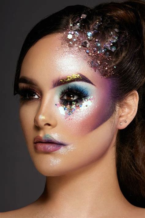 Maquillaje Fantasía Color Y Arte En Tu Rostro Revista Kena México Futuristic Makeup