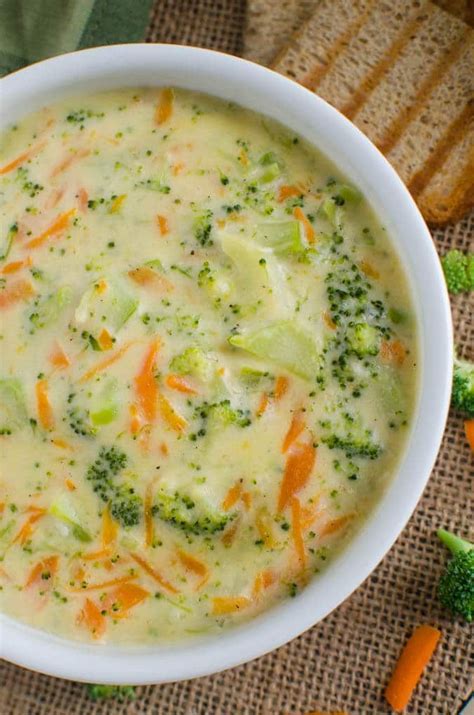 Healthy Cream Of Broccoli Soup For Guilt Free Eating Prepared Using