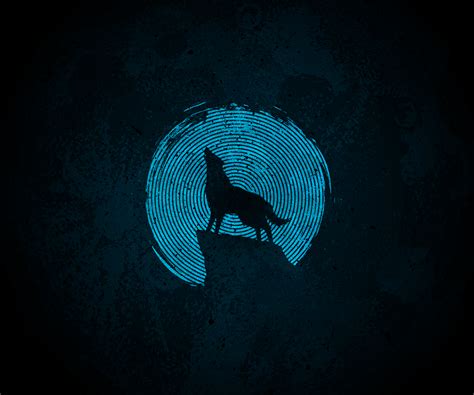 Wallpaper Wolf Digital Art Black Background Graphic Design
