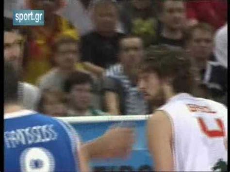 Eurobasket Greece Spain Youtube
