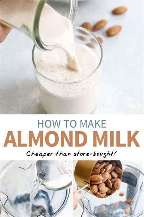 Heres How To Make Almond Milk That Tastes Better Than The Store Bought