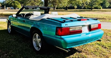 They're pretty plentiful, parts are available and cheap, and the possibilities for restoration or customization are endless. 1992 Ford Mustang Fox Body LX Convertible