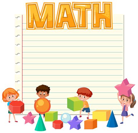 Math Backgrounds For Kids