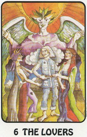 This is the card of feminine power, stability and intelligence. The Lovers - Karma Tarot | Tarot art, Tarot, Art