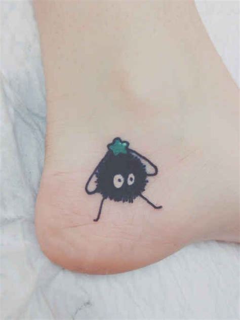 This Adorable Sootball From Spiritied Away Studio Ghibli Tattoos That