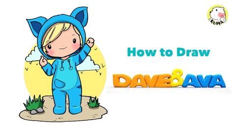 How To Draw Ava Dave And Ava Youtube