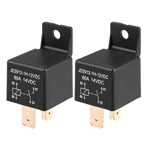 X Autohaux 2pcs Car Relay Onoff Normally Open 5 Pin 12v