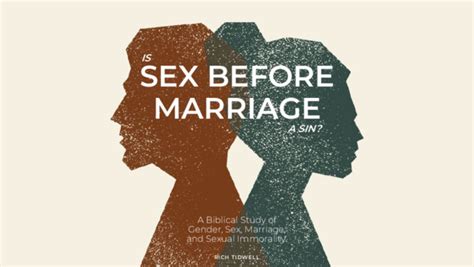 Pdf Sex Before Marriage Sin Rich Tidwell