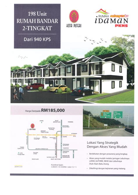 Keunikan daun ini tidak hanya berasal dari kepekaannya saja, namun juga. Selangorku Kota Puteri (Town House Type D)
