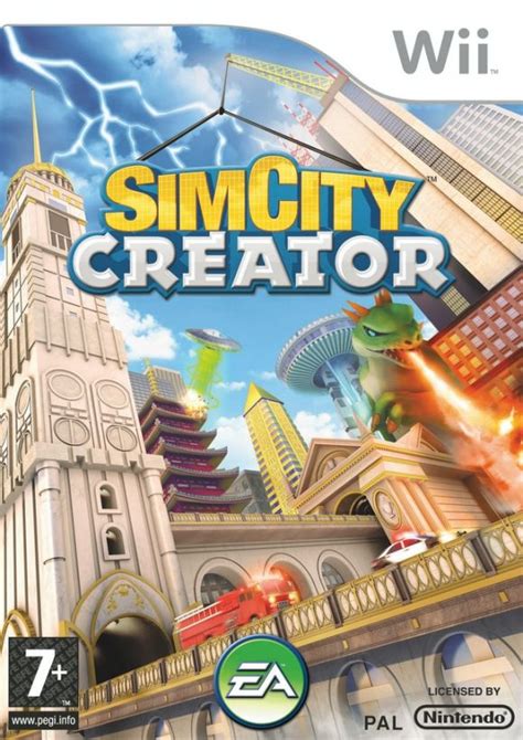 Carátula Oficial De Simcity Creator Wii 3djuegos