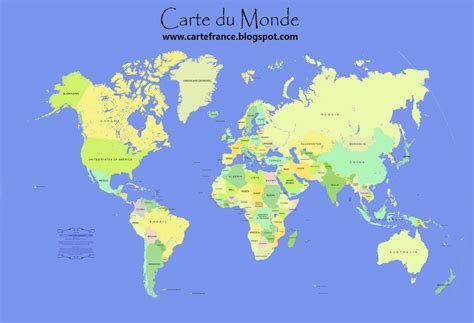 Plan De La Carte Du Monde Gambaran