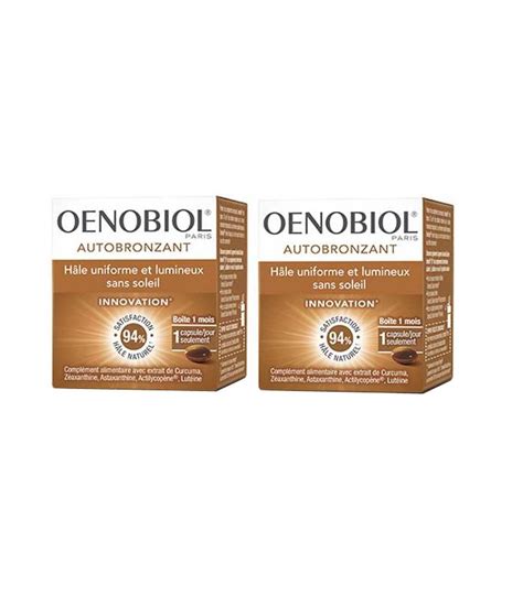 Oenobiol Autobronzant 2x30 Capsules Monclubbeauté