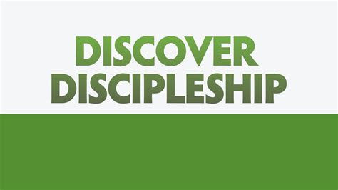 Discover Discipleship The Compass Church