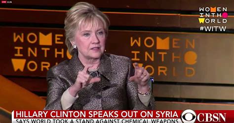 Hillary Clinton Called For Military Strikes On Syrian Airfields Hours Before Trump Took Action