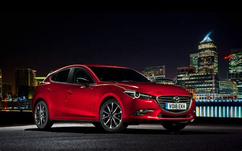 Download Wallpapers Mazda3 Sport 4k Night 2018 Cars Hatchback