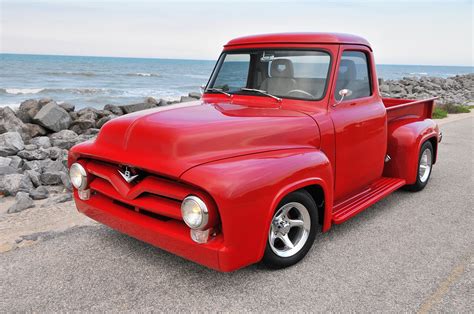 1955 Ford F 100 Pickup Cars Classic Modified Wallpapers Hd