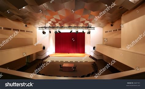 Interior Modern Theater Stock Photo 3687181 Shutterstock