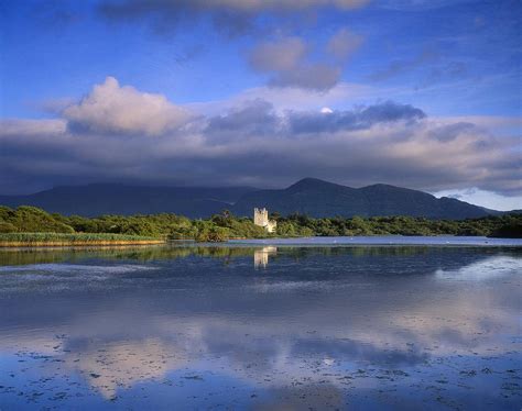 Muckross Lake Ross Castle Killarney Photograph By The Irish Image