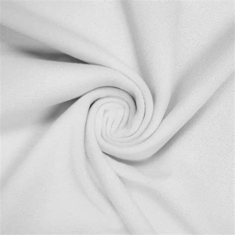 White Solid Ity Heavy Stretch Moss Crepe Fabric 215gsm 1 Etsy Sweden