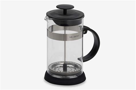 Start your timer and add half of the water. French Coffee Machine - The Coffee Table