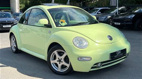 2001 Vw Beetle 20 Automatic In Lemon Yellow Limited Edition Colour