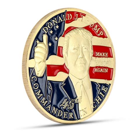 The son of a successful real estate magnate, trump used his innate business sense and gold coins for thousands of years, gold has been a symbol of wealth and status; Donald Trump Gold Plated Coin Make America Great Again Commemorartive Coin ON -- Antique Price ...