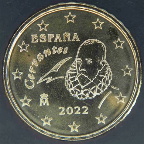 Espagne Monnaies Euro Unc 2022 Valeur Tirage Et Images Sur Pieces