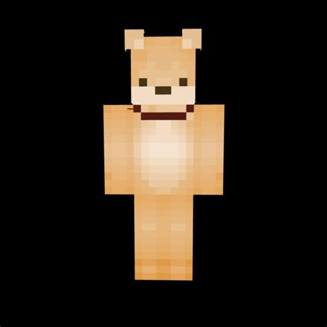 Minecraft Dog Skin Template