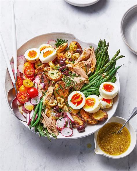 Ultimate Niçoise Salad With Roasted New Potatoes Delicious Magazine