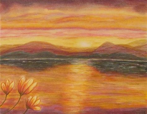 Sunset Drawing Pencil At Getdrawings Com Free For Personal Use Pencil Drawings Drawings Painting
